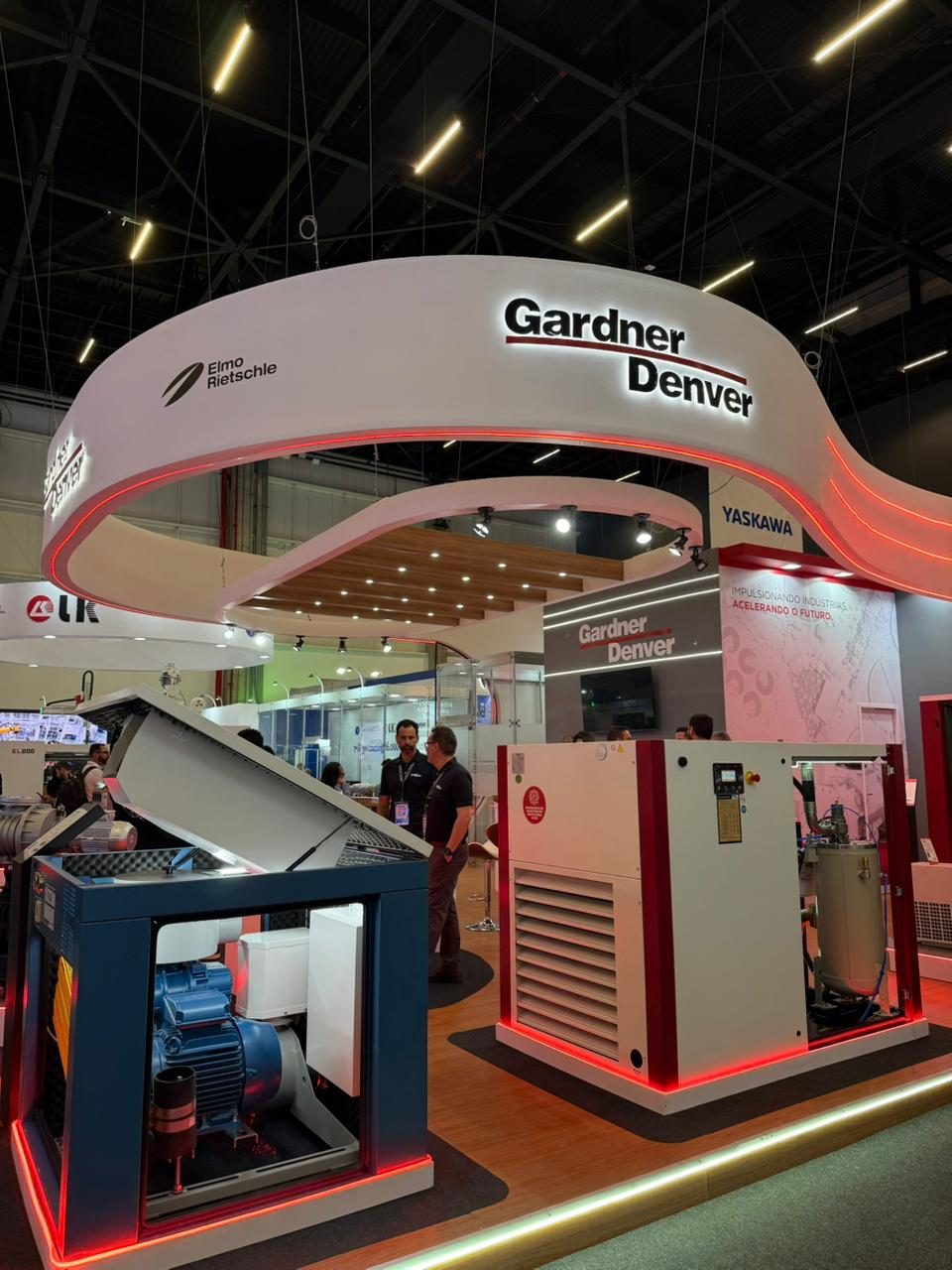 Estande Gardner Denver / Robuschi na FEIMEC — MP Eventos